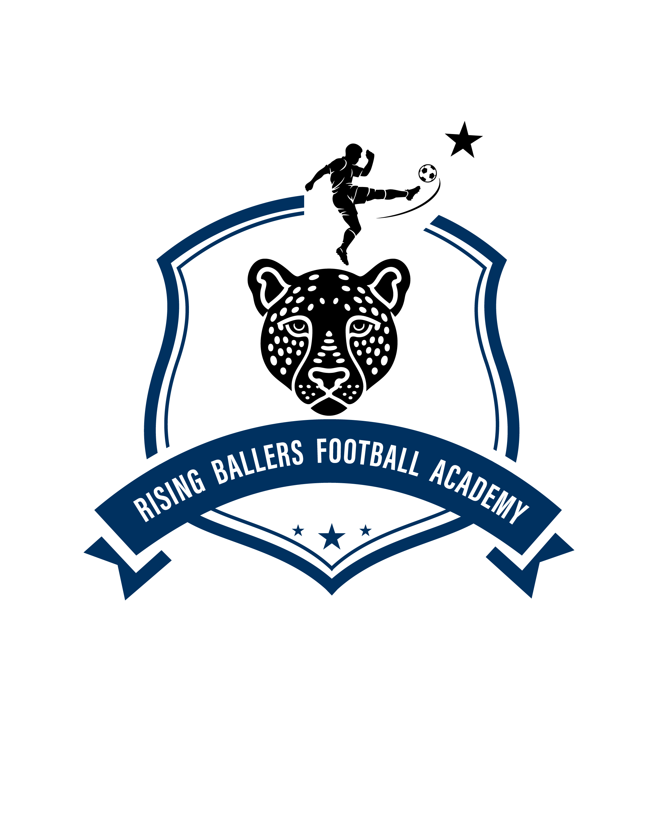 Rising ballers academy logo